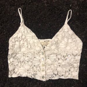 Lace tank top
